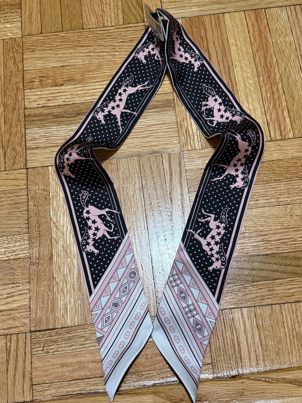 Hermes Hard To Find Bandana Scarf Twilly